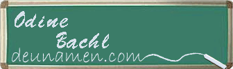Odine Bachl Visitenkarte